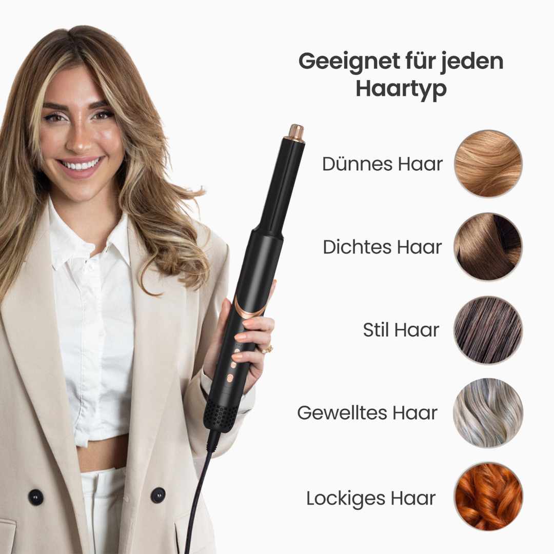 Air-X Hairstyler: Föhnen, Glätten & Locken in einem Gerät