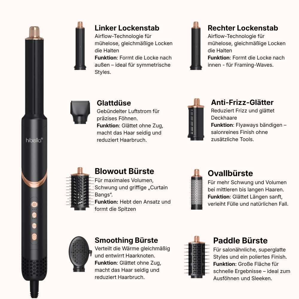Haarstyler 8-in-1 Limited Edition