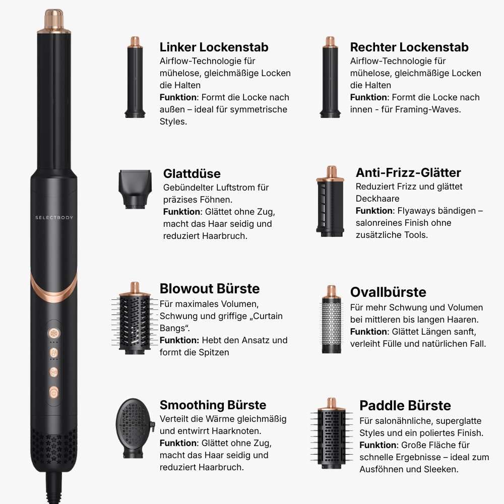 8in1 Hairstyler – Limited Edition