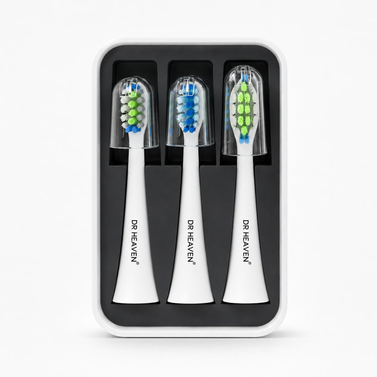 XI Bürstenköpfe 3er Set (Soft,Medium,Hard)